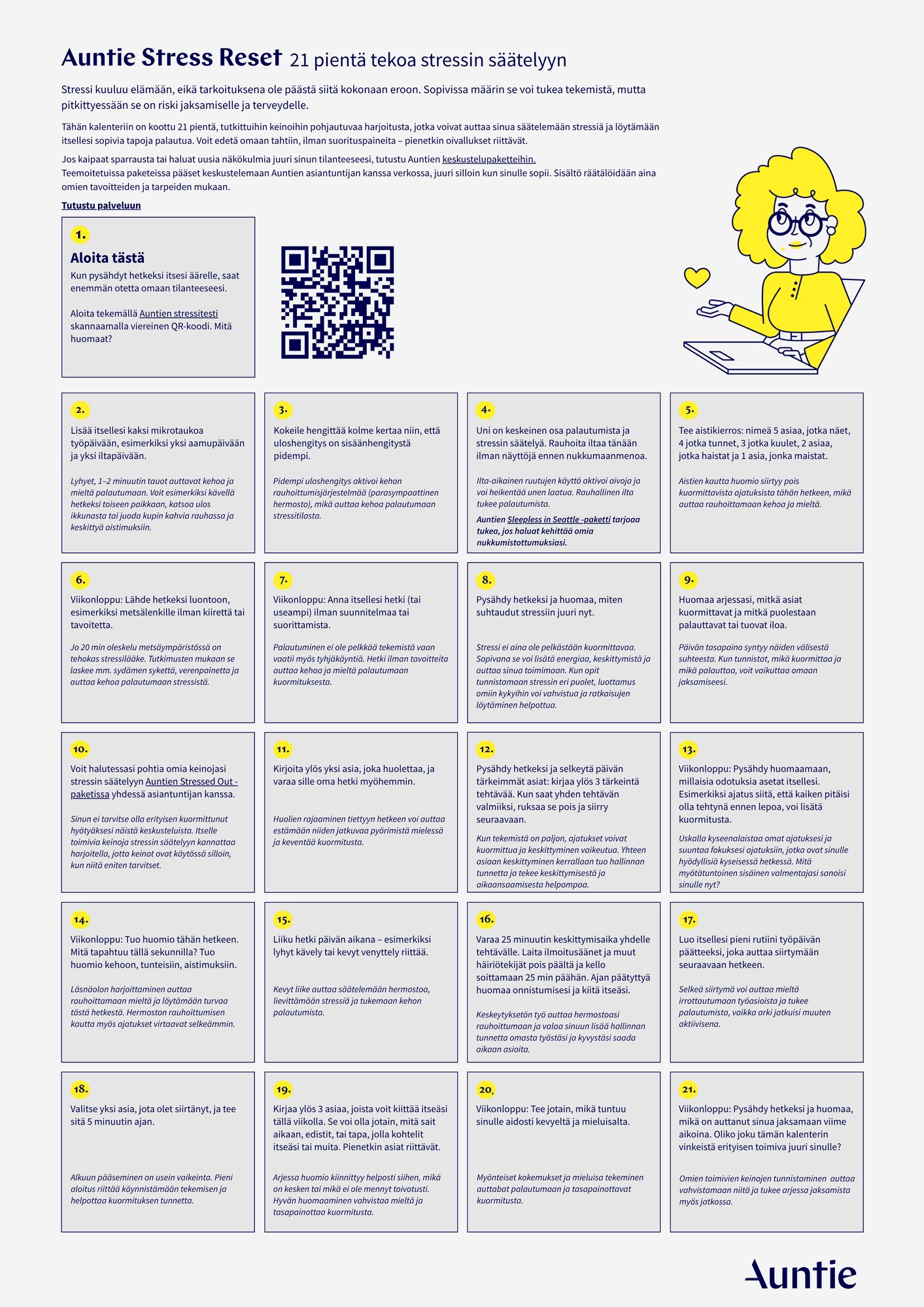 FI Auntie Stress reset